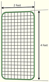 garden fencing block out and prevent deer, rabbit and racoon damage