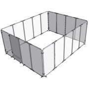 Garden Defender Modular Fencing 8 ft. x 10 ft.