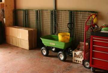 garden defender storage in garage or shed